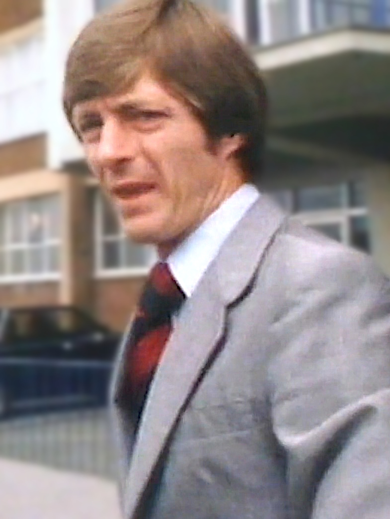 Allan Clarke, the scorer of the 1972 winning goal, pictured in 1980