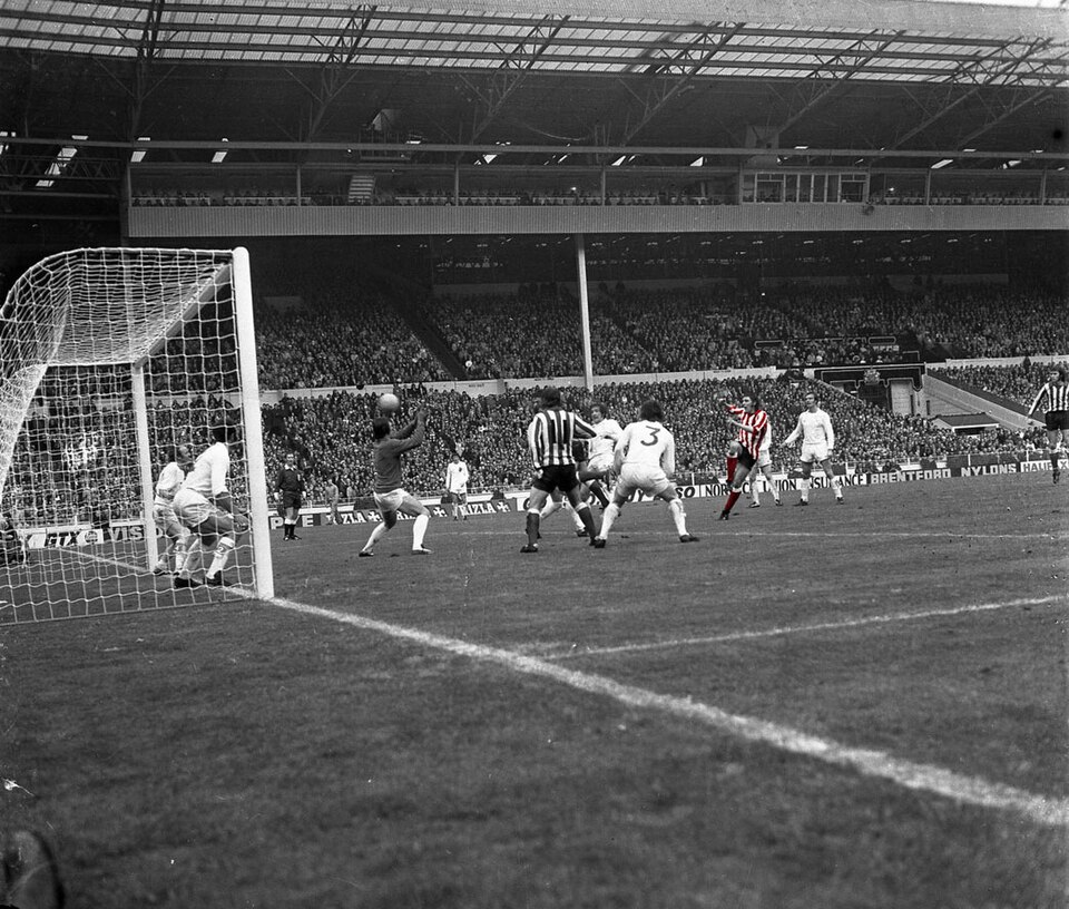 Ian Porterfield scoring the only goal of the 1973 FA Cup final