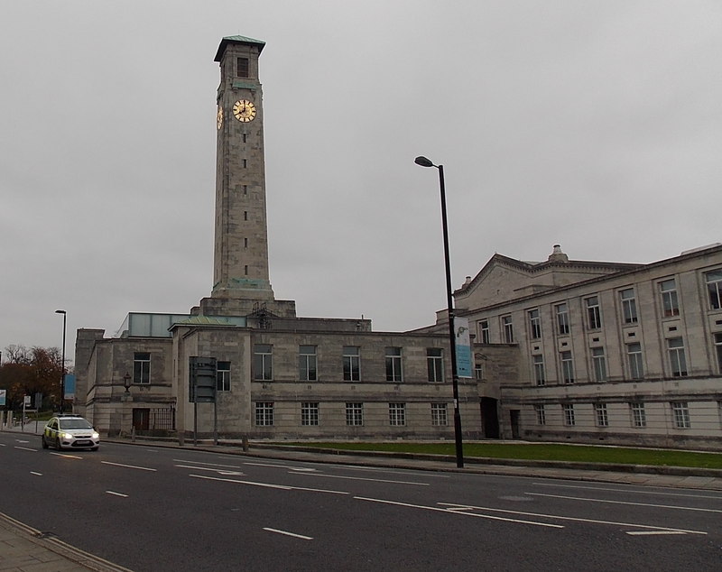 Southampton Civic Centre clock tower