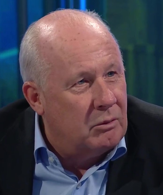 Liam Brady during an RTÉ Sport programme in 2020