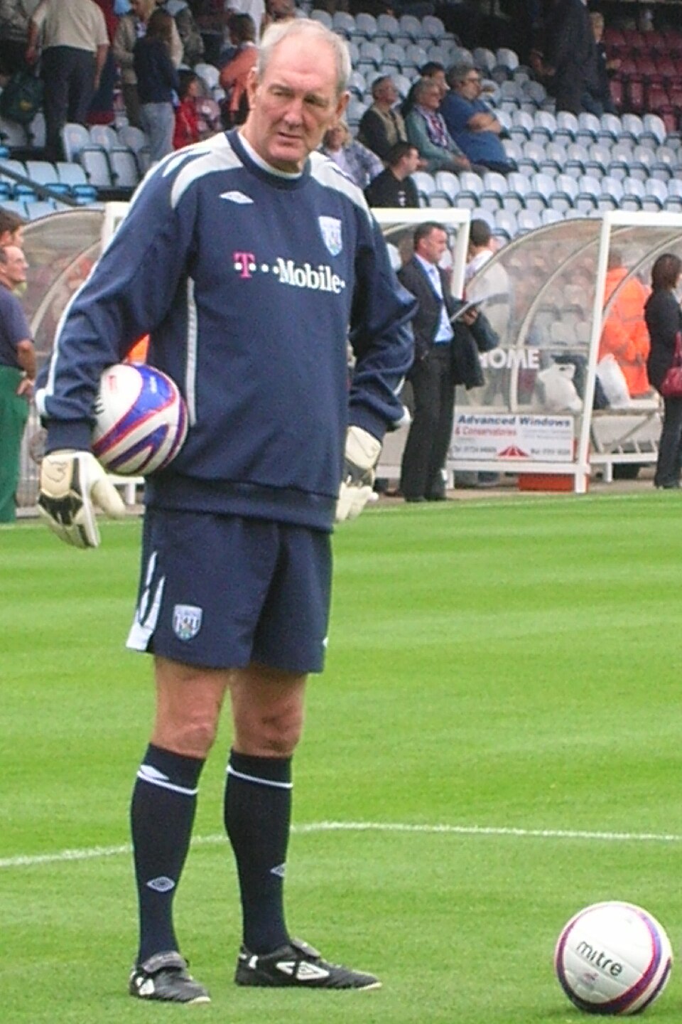 Former Manchester City goalkeeper Joe Corrigan