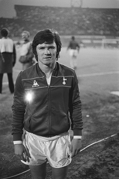 Tottenham Hotspur captain Steve Perryman
