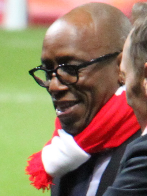 Ian Wright during an interview