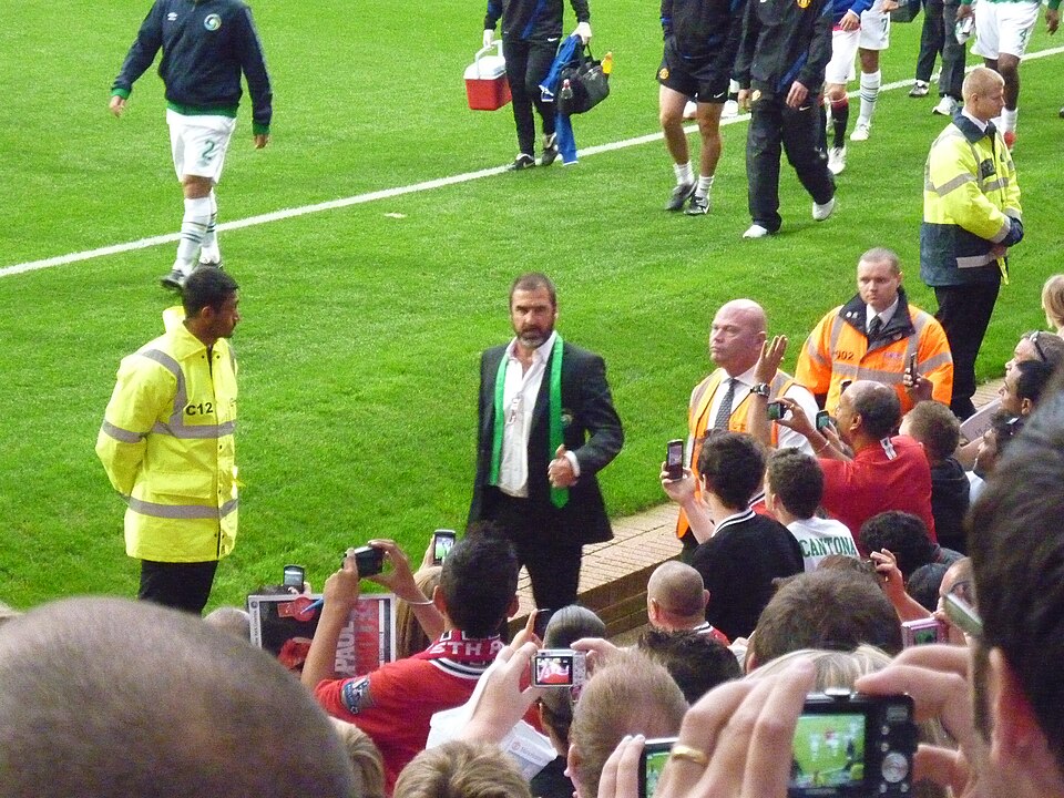 Eric Cantona at Old Trafford