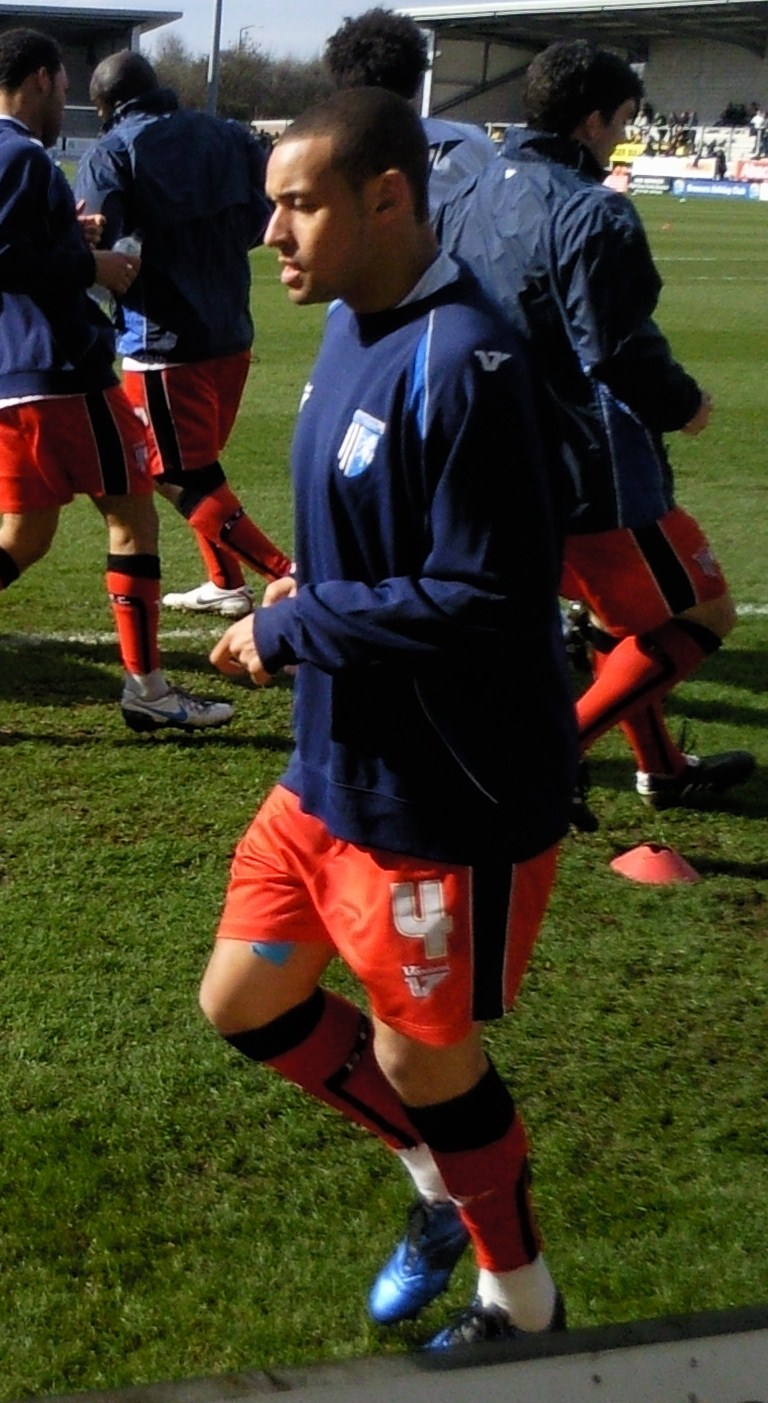 Curtis Weston on the pitch