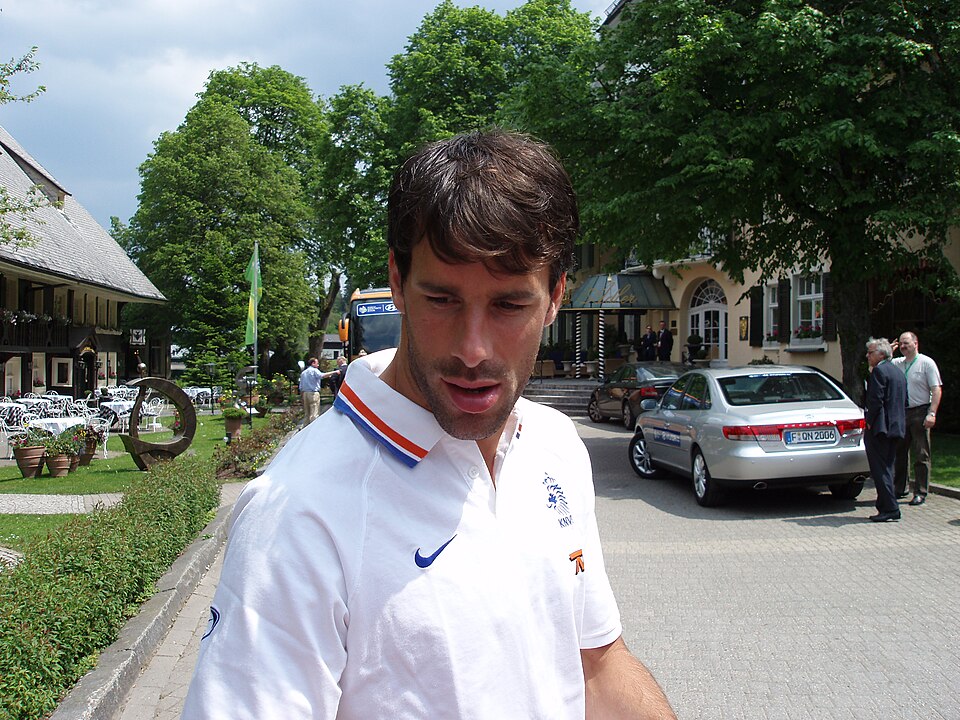 Ruud van Nistelrooy in Netherlands colours