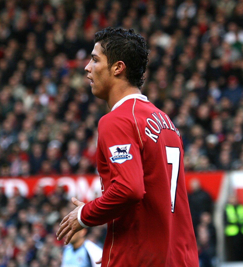 Cristiano Ronaldo on the ball