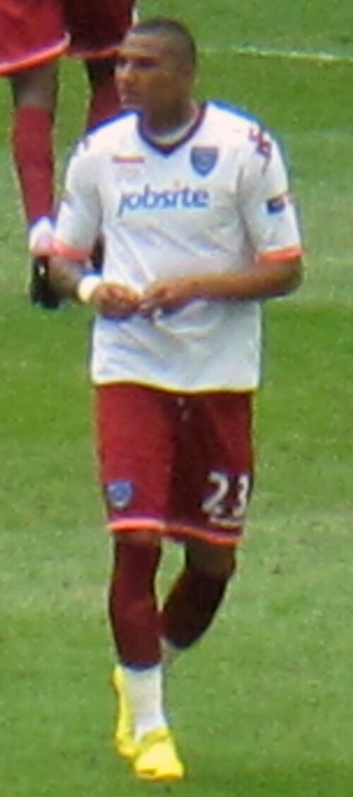 Kevin-Prince Boateng in action for Portsmouth during the 2010 FA Cup final