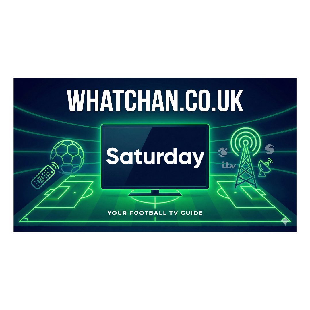 Football TV guide for Saturday