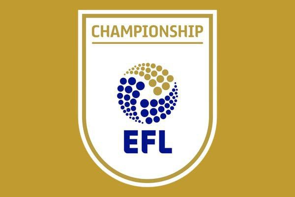 EFL Championship logo on gold background