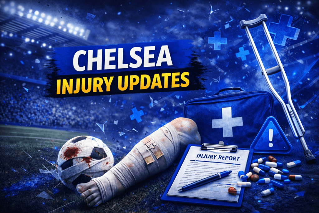 Chelsea injury updates and report