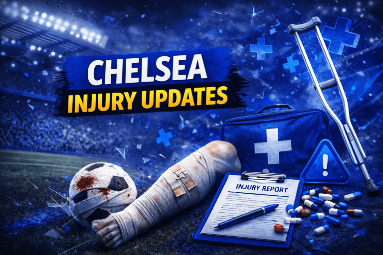 Chelsea injury updates and report