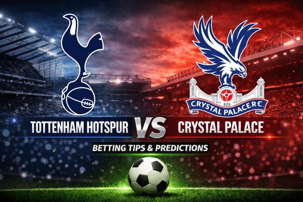 Football match between Tottenham and Palace