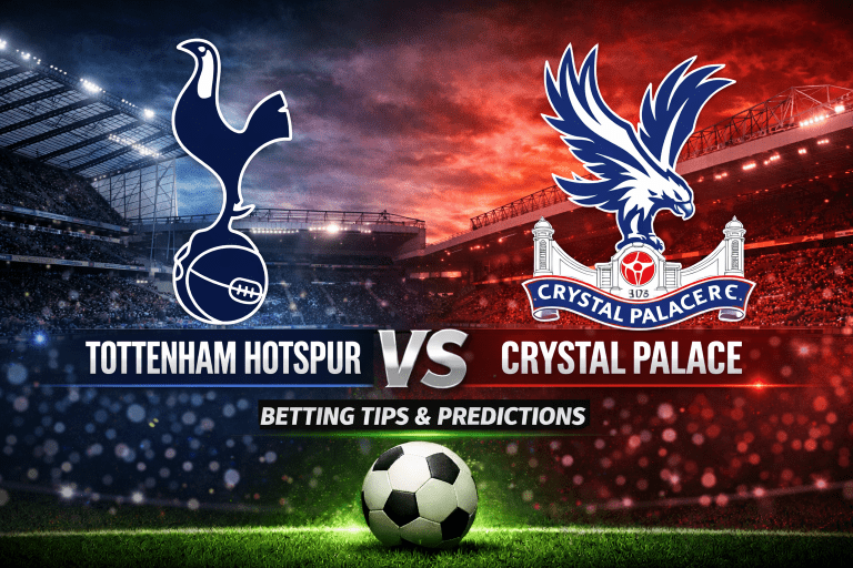 Football match between Tottenham and Palace