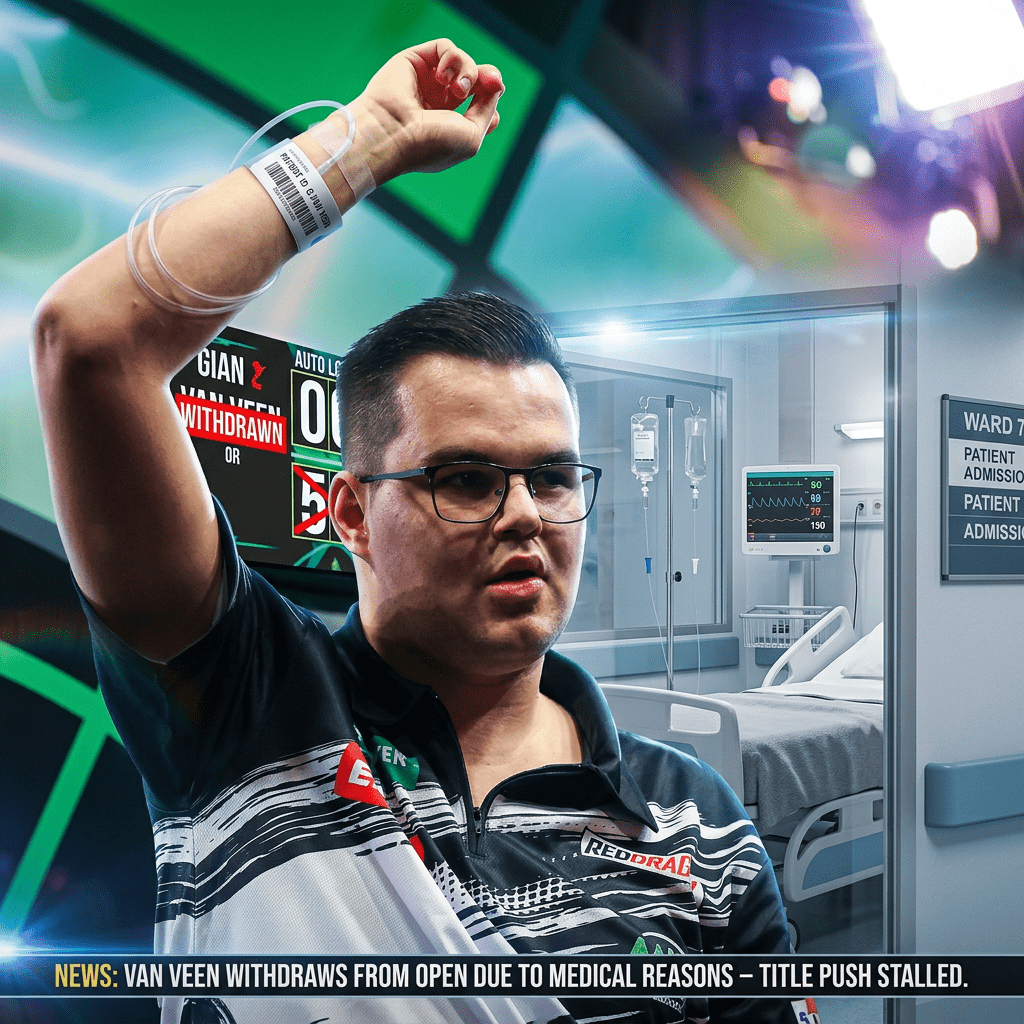 Van Veen Withdrawn: Kidney Stones Force Dublin Exit